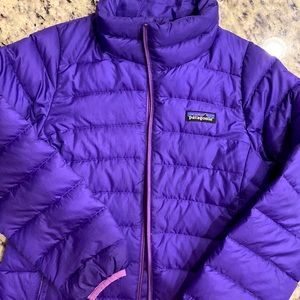 Girls Patagonia Down Sweater, Size 7-8